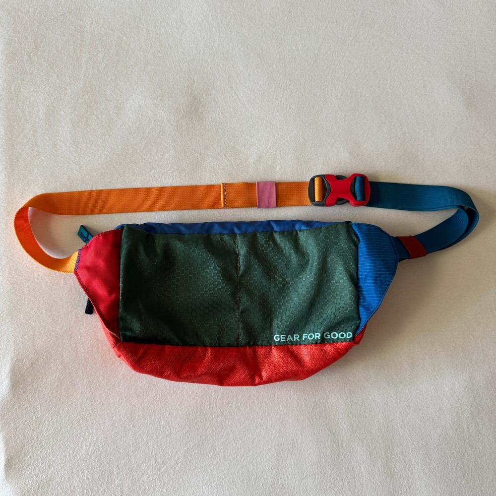 Cotopaxi x Class Bataan 3L Hip Fanny Pack Del Dia Colorblock Multicolor Retro - Picture 2 of 8